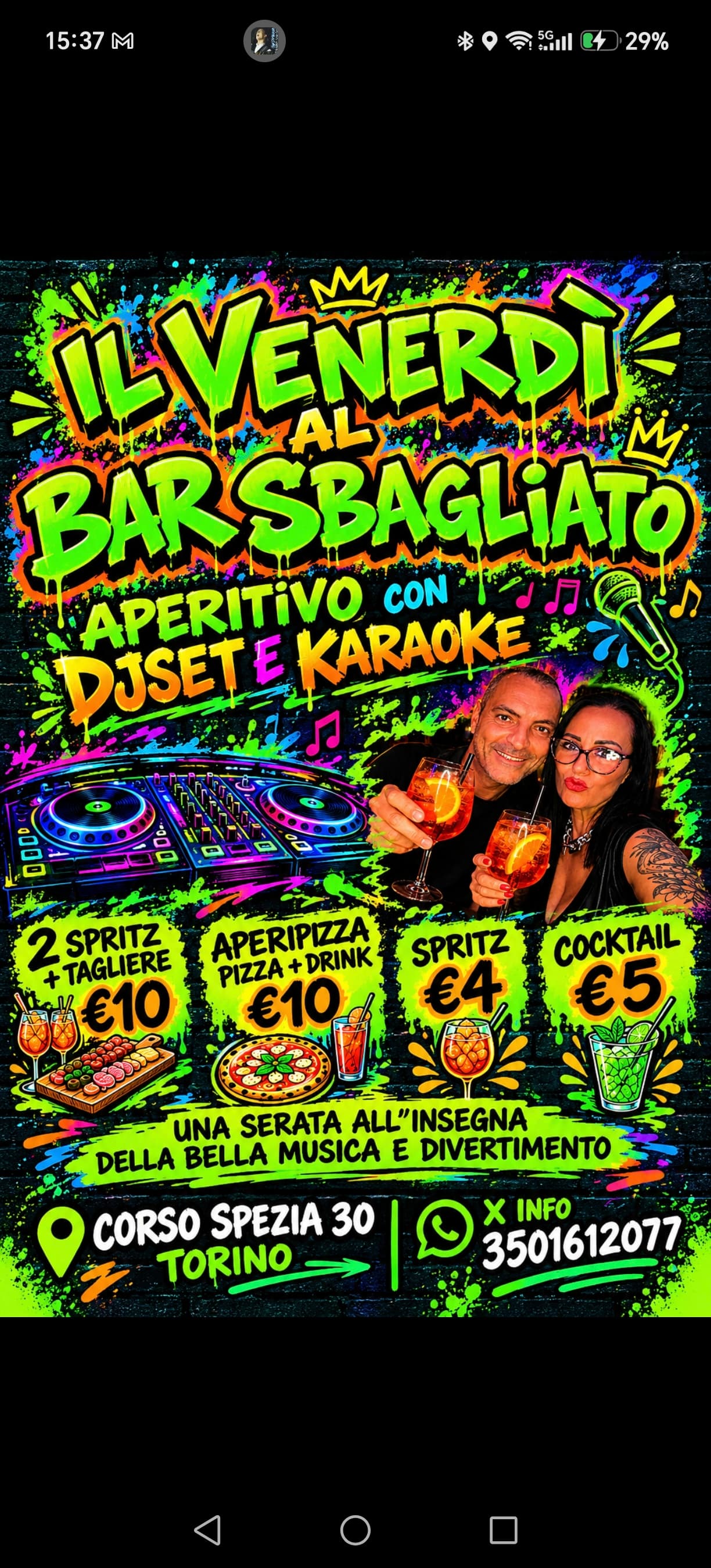 BAR SBAGLIATO 